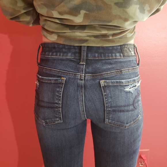 AEO 360° Super Stretch Distressed Jeggins - Picture 4 of 7